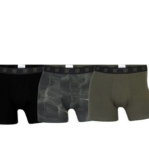 CR 7 Men’s 3 Pack -Organic Cotton Blend Trunks Black XL 36-38
